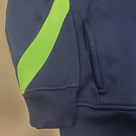 Seattle Seahawks NFL Team Apparel Blue/Green Hoodie Sweatshirt Sz YL EXCELLENT!! - Picture 4 of 7